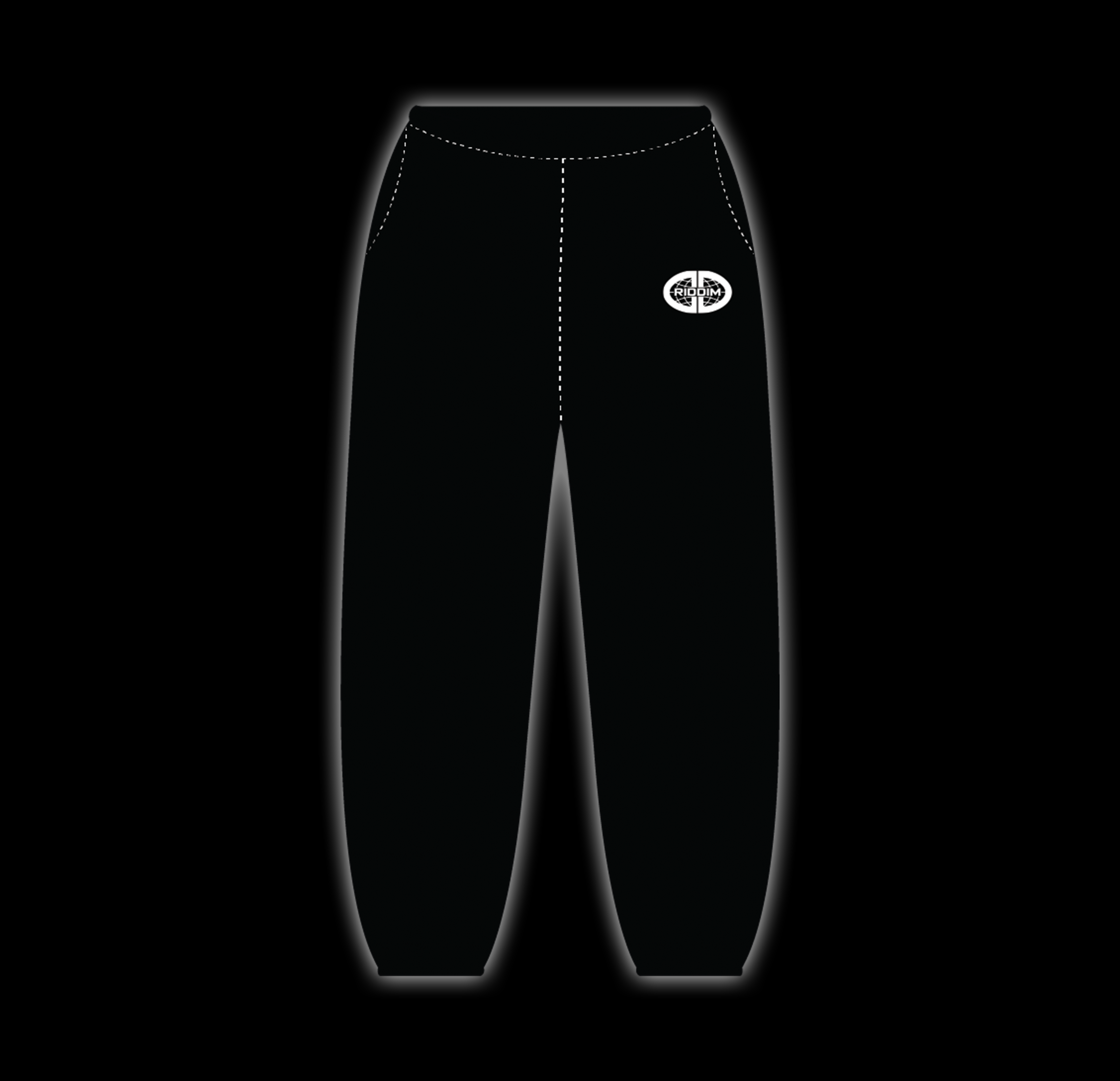 BLACK TRACKPANTS