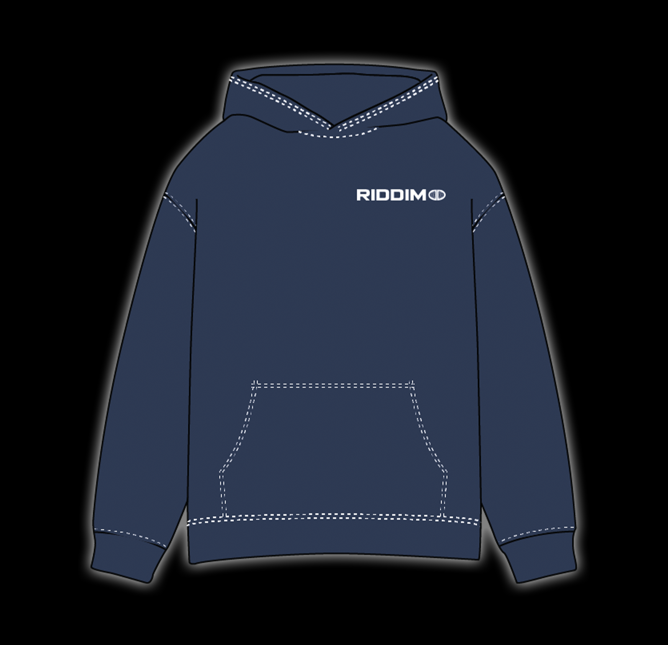 NAVY HOODIE