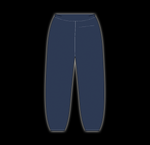 Load image into Gallery viewer, NAVY TRACKPANTS
